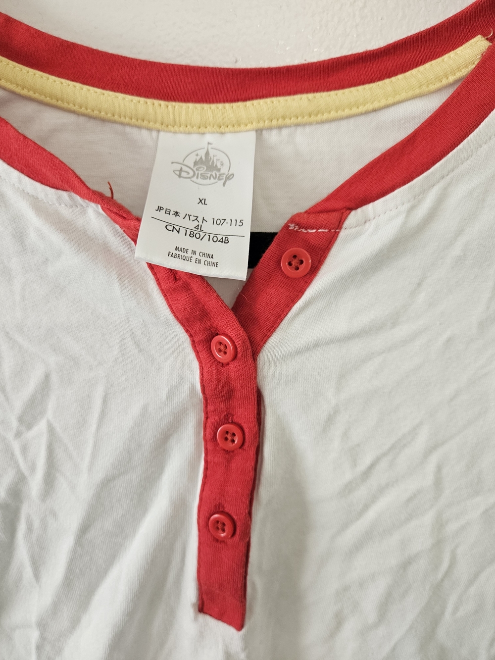 Winnie the Pooh White Pajama Set -XL Disney - Picture 3 of 8
